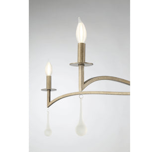Laramie 5-Light Chandelier in Chelsea Gold
