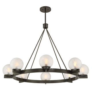 Darien 8-Light Chandelier in Mediterranean Bronze