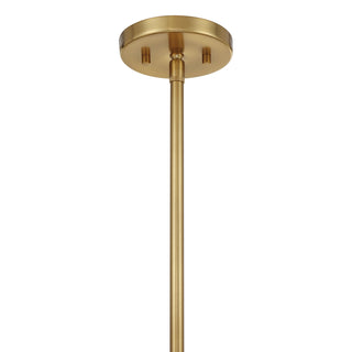 Antolini 5-Light Pendant in Warm Brass