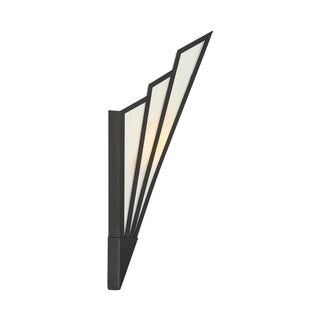 Rivage 1-Light LED Wall Sconce in Matte Black