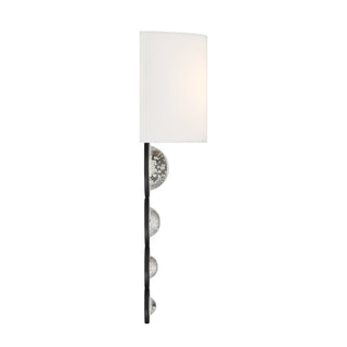 Marseille 1-Light Wall Sconce in Matte Black