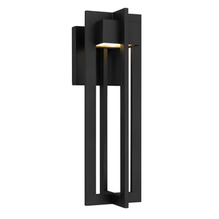 4 Bar Wall Sconce  Sand Black