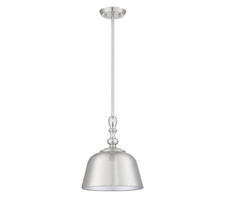 Berg 1-Light Pendant in Satin Nickel