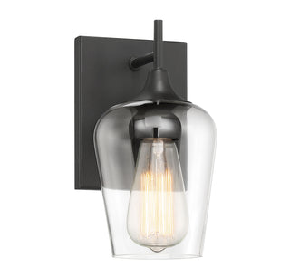 Octave 1-Light Wall Sconce in English Bronze