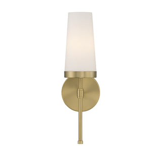 Haynes 1-Light Wall Sconce in Warm Brass