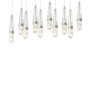 Link 10-Light Blown Glass Pendant