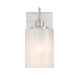 1-Light Wall Sconce in Brushed Nickel