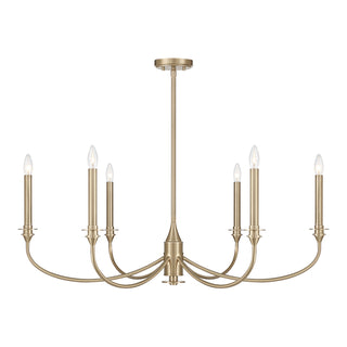 Coventry 6-Light Chandelier in Noble Brass