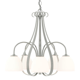 Sweeping Taper 5 Arm Chandelier