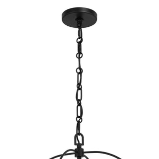 Ashlay 4-Light Pendant in Matte Black