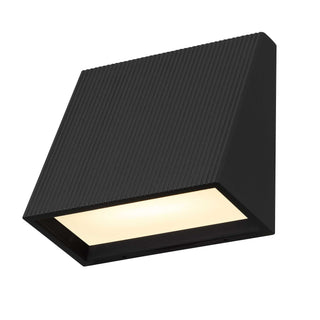 Slant Wall Sconce  Sand Black
