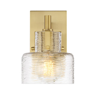 Dover 1-Light Wall Sconce in Warm Brass