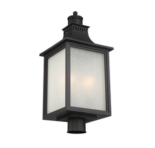 Monte Grande 3-Light Outdoor Post Lantern in English Bronze
