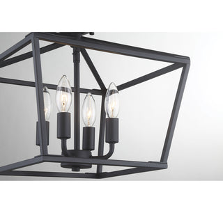 Townsend 4-Light Ceiling Light in Matte Black