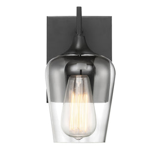 Octave 1-Light Wall Sconce in English Bronze