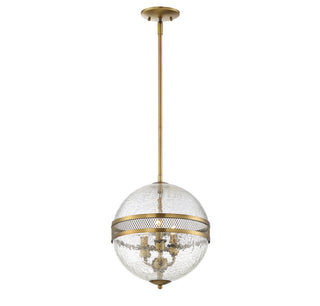 Stirling 3-Light Pendant in Warm Brass