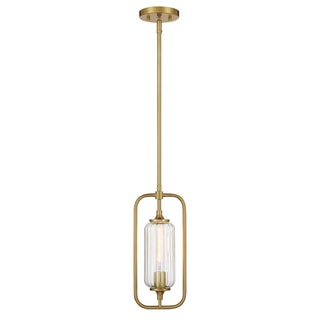 Holton 1-Light Mini-Pendant in Warm Brass