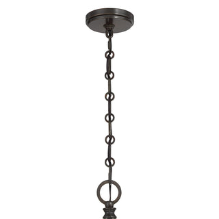 Aragon 5-Light Chandelier in Mediterranean Bronze