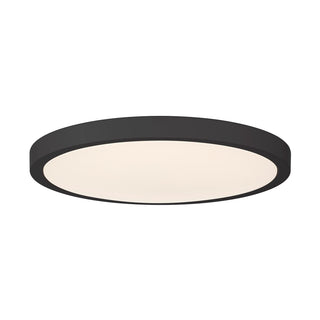 15" LED Flush Mount in Black