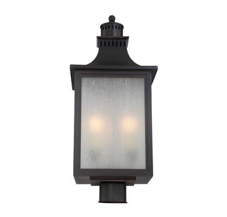 Monte Grande 3-Light Outdoor Post Lantern in English Bronze
