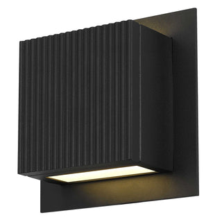 Miami Wall Sconce  Sand Black