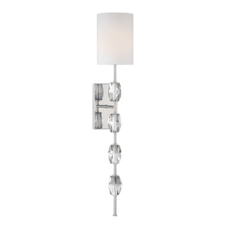 Sebring 1-Light Wall Sconce in Polished Nickel