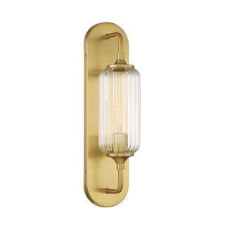 Holton 1-Light Wall Sconce in Warm Brass