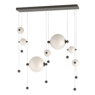 Abacus 7-Light Double Linear LED Pendant