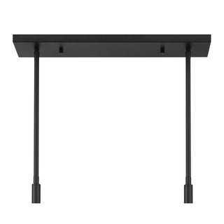 Balfour 8-Light Linear Chandelier in Matte Black