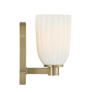 Baldwin 1-Light Wall Wall Sconce in Noble Brass
