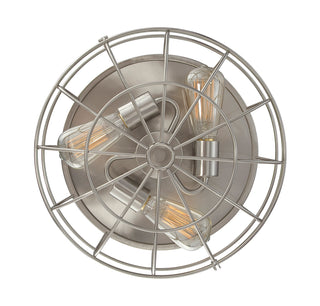 Scout 3-Light Ceiling Light in Satin Nickel