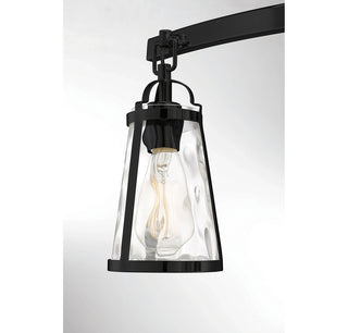 Albany 3-Light Bathroom Vanity Light in Black