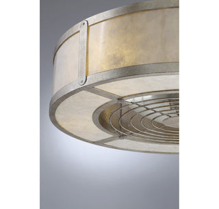 Vireo 6-Light Fan D'Lier in Silver Dust