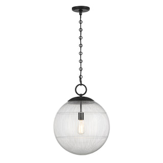 Cabot 1-Light Pendant in Matte Black