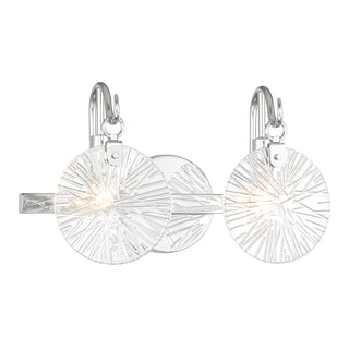 Addison 2-Light Bathroom Vanity Light in Polished Chrome