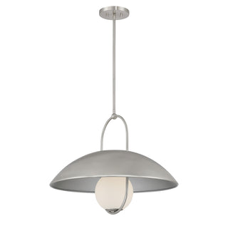 Lehigh 1-Light Pendant in Satin Nickel