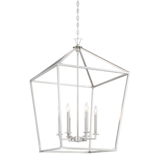 Townsend 6-Light Pendant in Satin Nickel