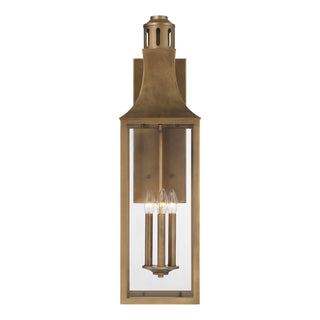 Lancaster 2-Light Outdoor Wall Lantern in Atlas Bronze