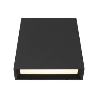 Fillet Wall Sconce  in Sand Black Finish