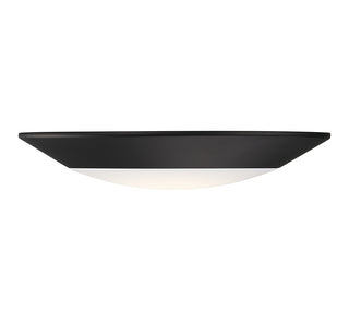 LED 5CCT Disc Light in Matte Black