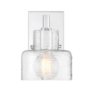 Dover 1-Light Wall Sconce in Chrome