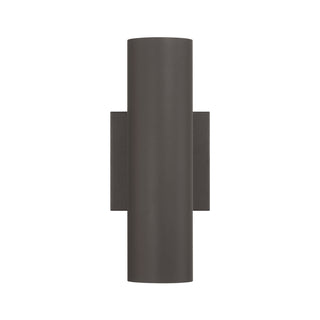 Kelley 2-Light LED 5CCT Cylinder Exterior Light in Bronze