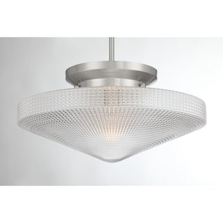 Norwich 1-Light Convertible in Satin Nickel