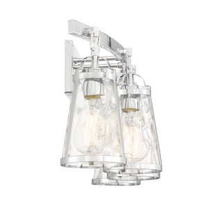 Albany 4-Light Bathroom Vanity Light in Polished Chrome