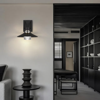 Radiant Wall Sconce  Sand Black