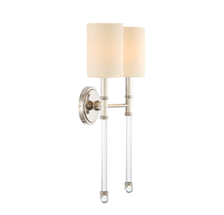 Fremont 2-Light Wall Sconce in Polished Nickel