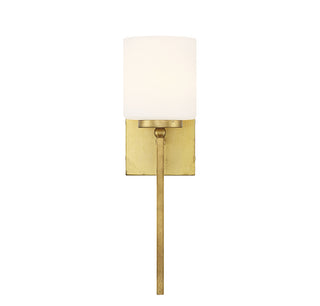 Quatrain 1-Light Wall Sconce in True Gold