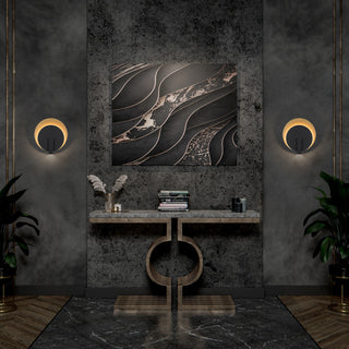 Eclispe Wall Sconce  Sand Black