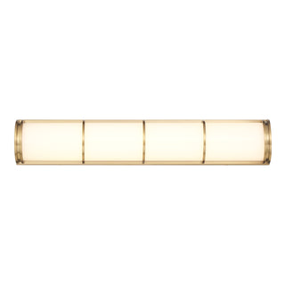 Harper LED Bathroom Vanity Light in Warm Brass
