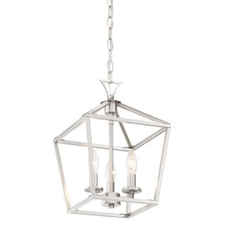 Townsend 3-Light Pendant in Satin Nickel